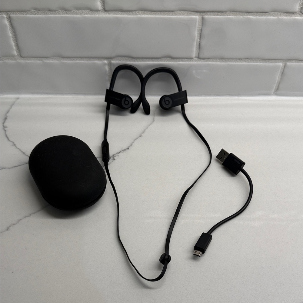 Beats By Dr. Dre Powerbeats High-Performance Wireless Earphones - Black